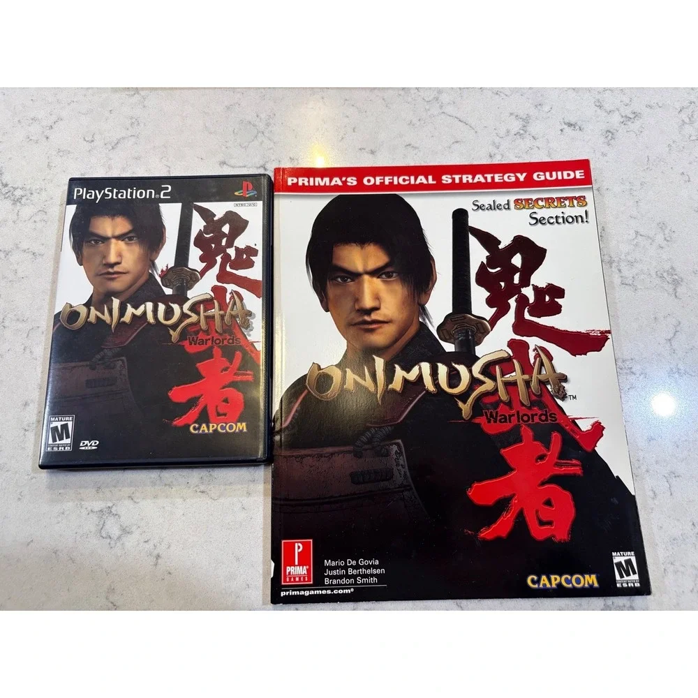 ONIMUSHA‎ Warlords Video Game & Strategy Guide PS2 Playstation 2 Secrets Section